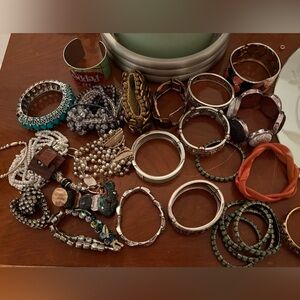 Grab Bag of Vintage Costume Bracelets